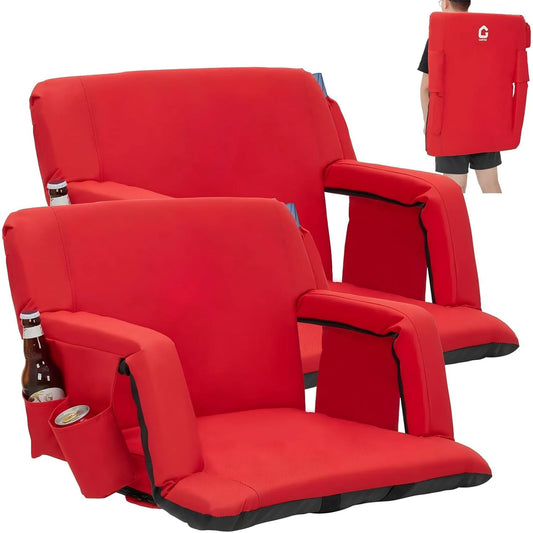 Stadium Seat Chair - Reclining, 2 pieces with Backrest